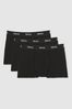 Reiss Black Heller Three Pack Cotton Boxers