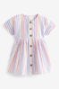 Rainbow Stripe Relaxed Dress (3mths-7yrs)