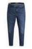 Levi's® Blue Wave Dark Plus 721™ Curve High Rise Skinny Jeans