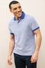 Barbour® Electric Blue Mens Sports Polo Shirt