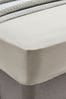 Cream Laura Ashley 200 Thread Count Cotton Fitted Sheet