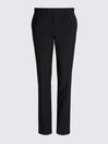 MOSS Black Slim Fit Dress Trousers