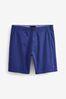 Blue Stretch Chino Shorts