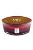 Woodwick Red Ellipse Trilogy Sun Ripened Berries Candle
