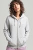 Superdry Organic Cotton Vintage Logo Embroidered Zip Hoodie