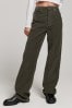 Superdry Green Vintage Wide Leg Cord Trousers