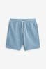 Blue Soft Fabric Jersey Shorts