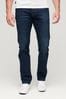 Superdry Blue Cotton Slim Straight Jeans