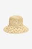 Neutral Crochet Bucket Hat