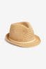Neutral Trilby Hat