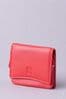 Lakeland Leather Red Small Leather Flapover Purse