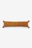 Ochre Yellow Soft Velour Draught Excluder