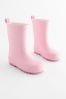 Pink Rubber Wellies