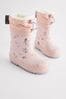 Pink Fairy Thermal Thinsulate™ Lined Cuff Wellies