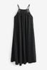 Superdry Eclipse Navy Vintage Long Halter Cami Dress