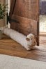 Natural Bruce The Boucle Sheep Draught Excluder