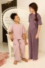 Pink/Brown Ribbed Pyjamas 2 Pack (8-16yrs)