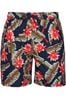 Superdry Blue Vintage Hawaiian Swim Shorts