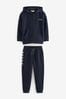 Black Baker by Ted Baker Zip Through Hoodie and Jogger Set