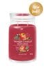 Yankee Candle Signature Large Jar Scented Candle, Red Apple Wreath