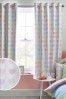 Blurred Hearts Eyelet Blackout Curtains