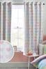 Blurred Hearts Eyelet Blackout Curtains