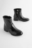 Black Patent Occasion Heeled Boots
