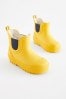 Yellow Warm Lined Ankle Wellies
