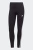 adidas Black 3 Stripe High Waist Leggings