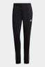 adidas Black Sportswear Essentials 3-Stripes French Terry Cuffed Joggers