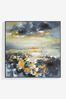 Yellow/Black Artist Collection by Scott Naismith Framed Canvas Wall Art