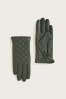 Monsoon Quilted Leather Gloves