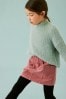 Mint Green Funnel Neck Cosy Jumper (3-16yrs)