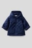 Benetton Quilted Hooded Coat