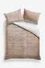 Natural Brooklyn 4.0 Tog Quilted Fleece Duvet Cover and Pillowcase Set