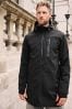 Black Long Waterproof Coat