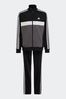 adidas Black Sportswear Essentials 3-Stripes Tiberio Tracksuit