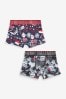 Red Christmas Trunks 2 Pack (2-16yrs)