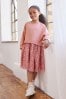 Pink Sequin Sweat Dress (3-12yrs)