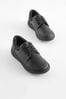 Black School Lace-Up Shoes