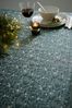 Green Christmas Mistletoe Wipe Clean Table Cloth