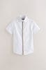 White Tipped Collar Shirt (3-16yrs)