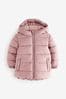 Pink Shower Resistant Padded Coat (3mths-7yrs)