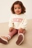 Creme, Logo - Varsity Sweats & Leggings Set​​​​​​​ (3 Monate bis 7 Jahre)