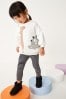 Durchgehendes Dinosaurier-Print - Sweatshirt mit Figurenmotiv und Leggings im Set (3 Monate bis 7 Jahre)