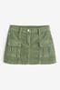 Khaki Green Cargo Skirt (3-16yrs)