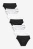 Monochrome 7 Pack Bikini Briefs (2-16yrs)