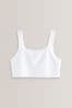 White Seamfree Crop Top 1 Pack (7-16yrs)