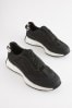 Black Forever Comfort® Panel Detail Chunky Trainers