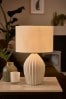 White Emily Table Lamp